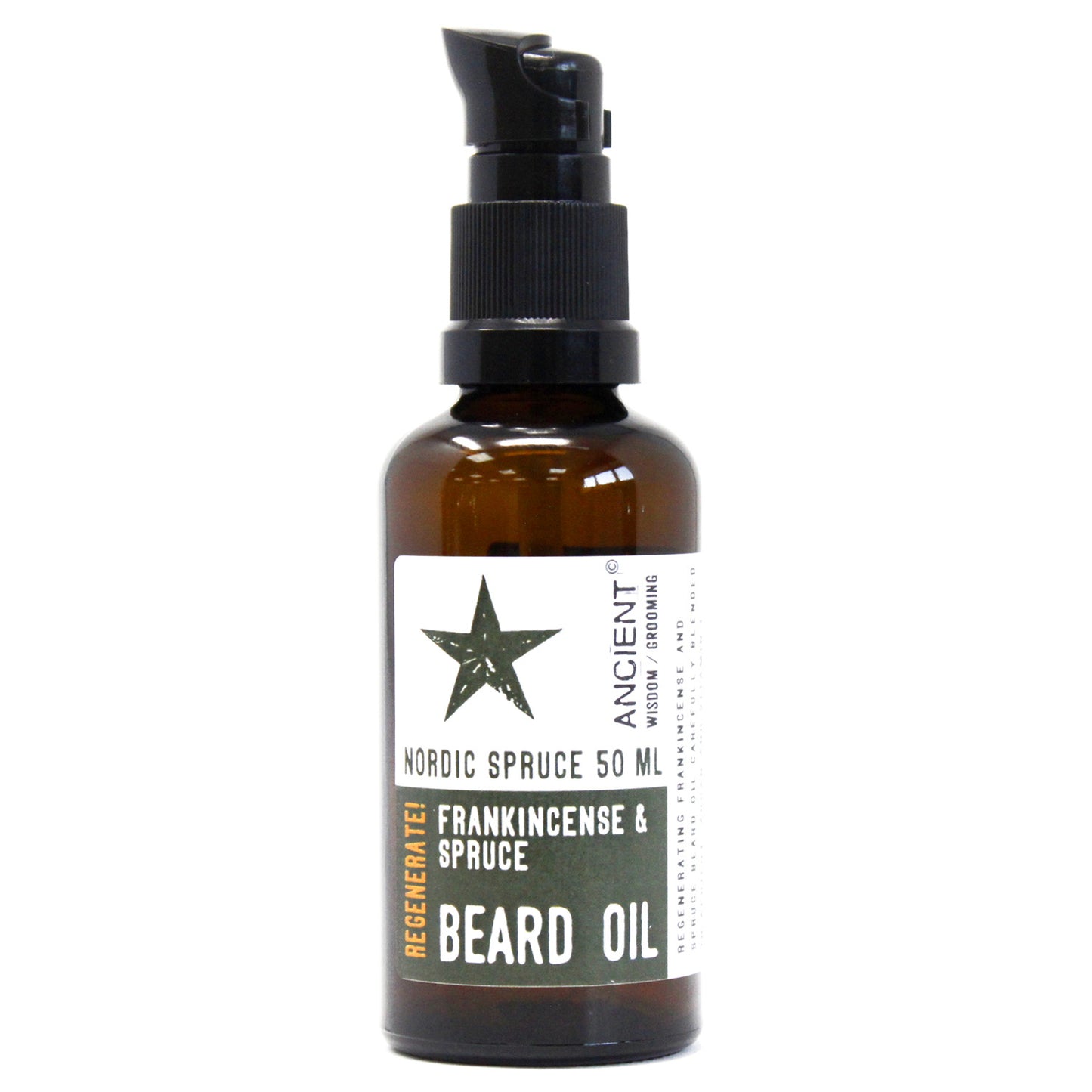 50ml Beard Oil - Nordic Spruce - Regenerate!