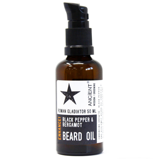 50ml Beard Oil - Roman Gladiator - Enhance!