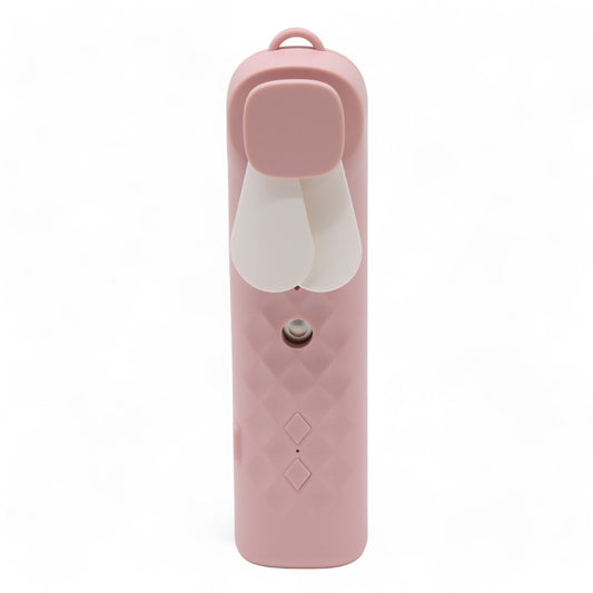 Pink Nano Mist Face Fan &  Spray - USB chargable