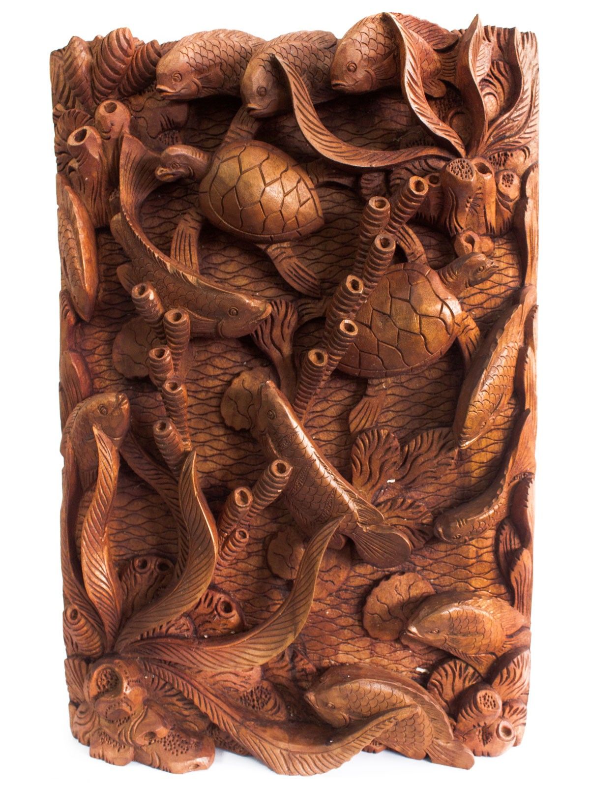 Bali Artisan Panels - Fish & Turtles