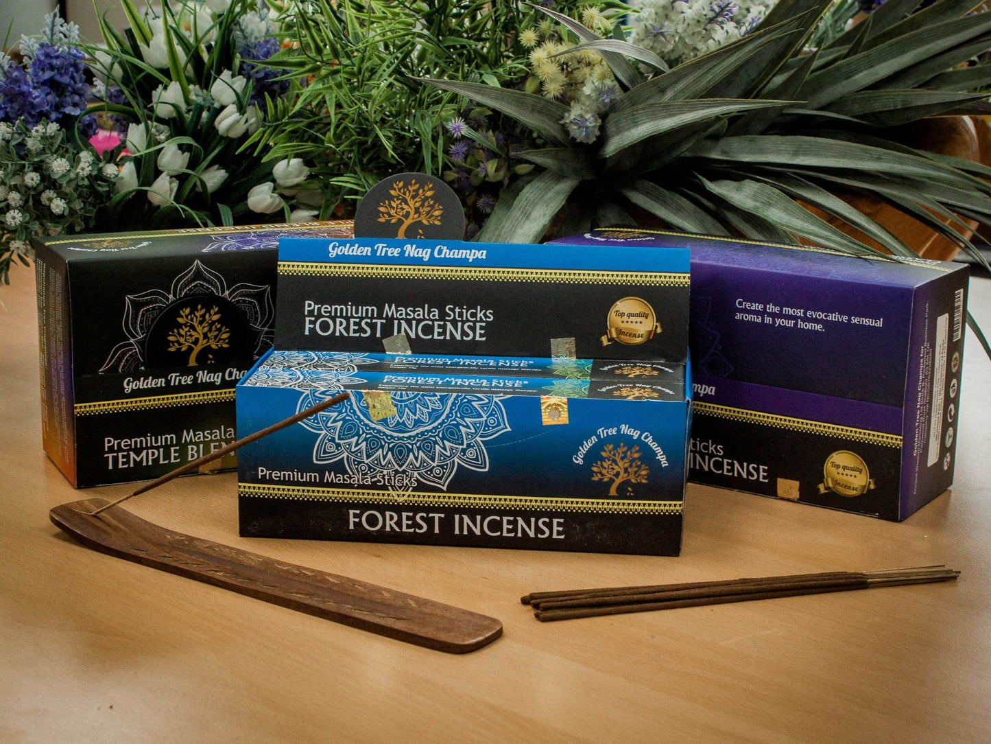 Golden Tree Nag Champa Incense - Meditation