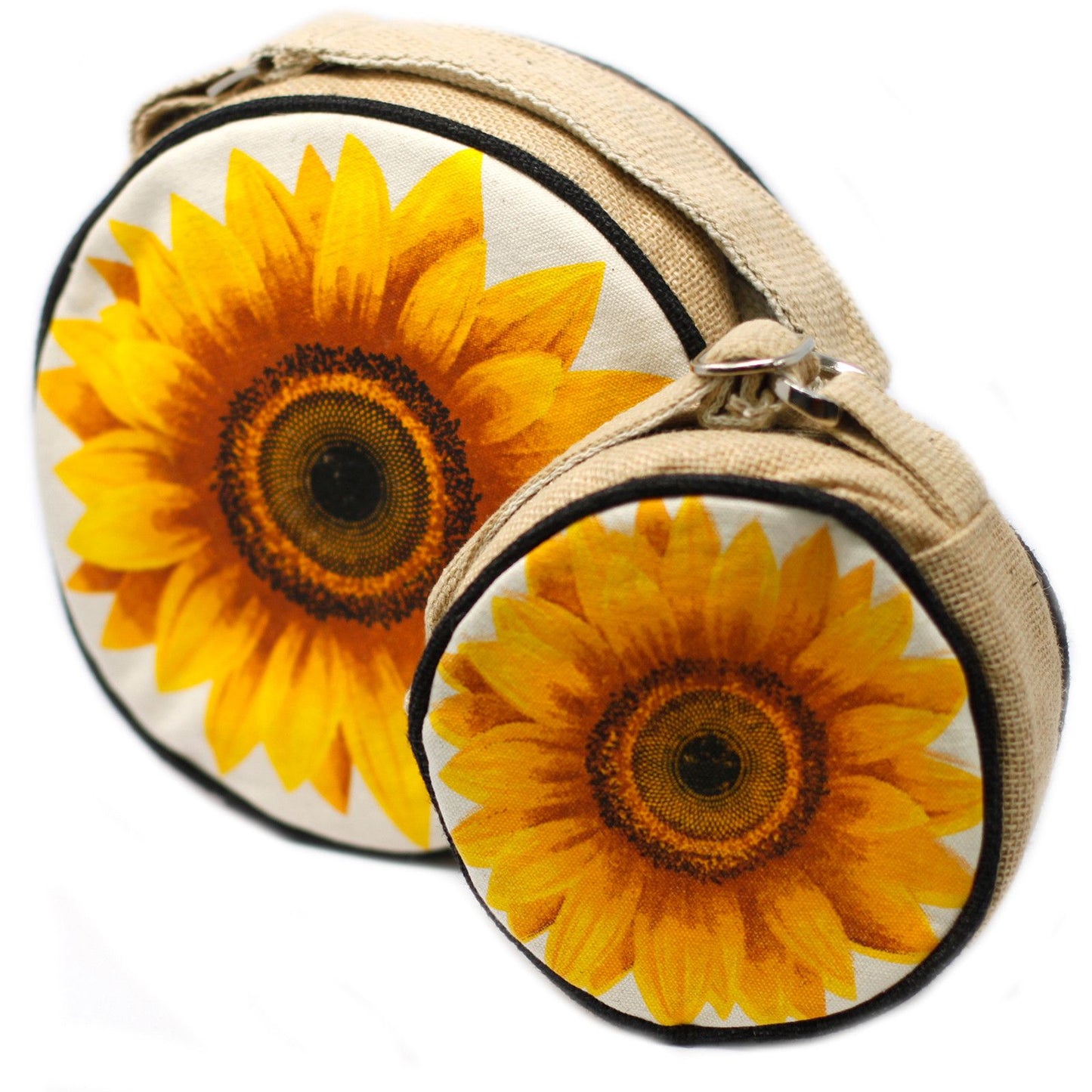 Eco Round Bags - Sunflower
