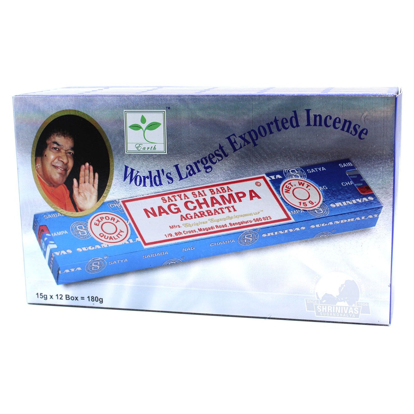 Nag Champa 15g (12 boxes of 12)