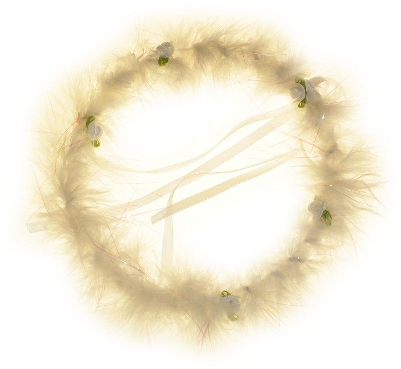 Party Hair Bands - White Halo