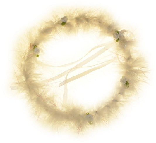Party Hair Bands - White Halo