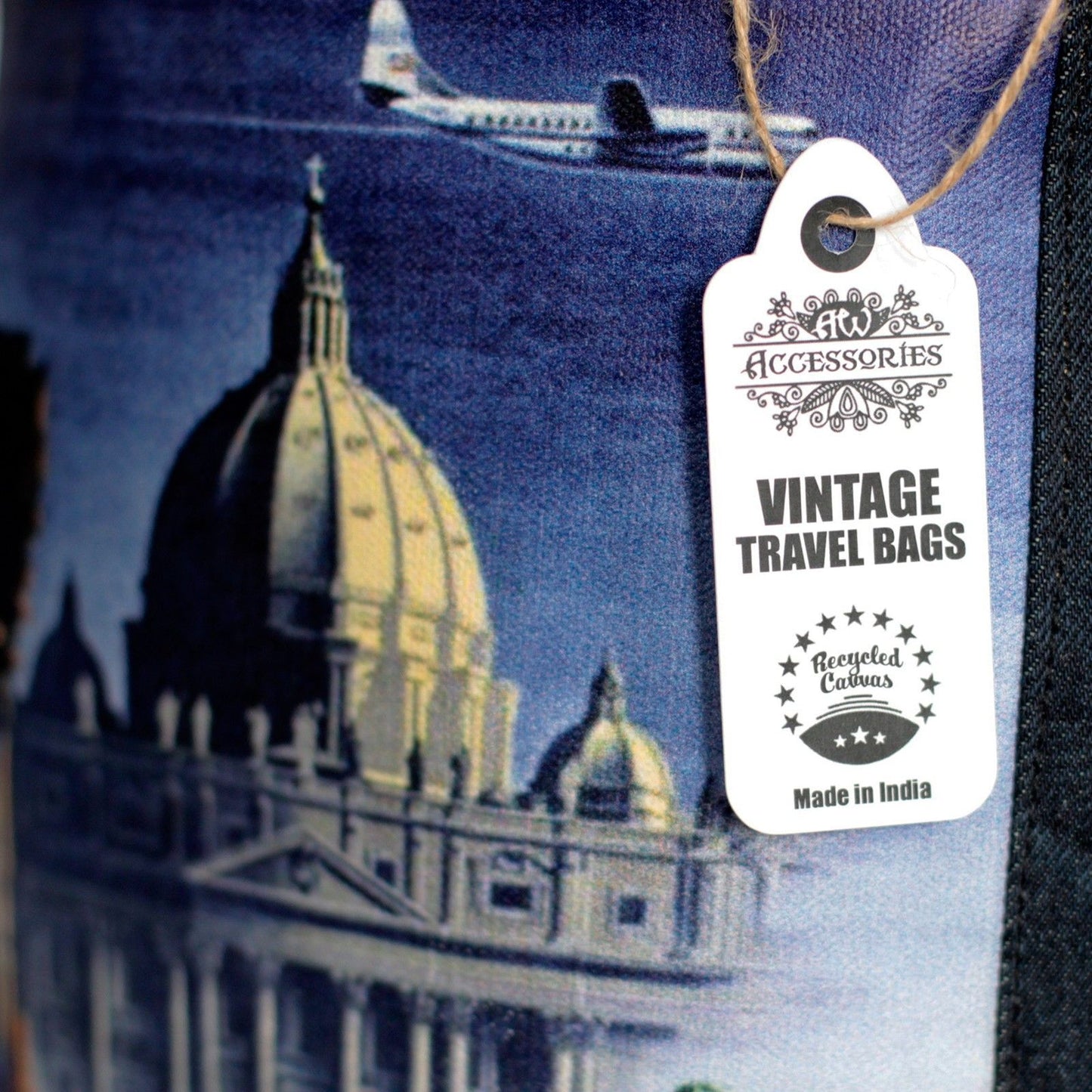Vintage Travel Bag - Rome