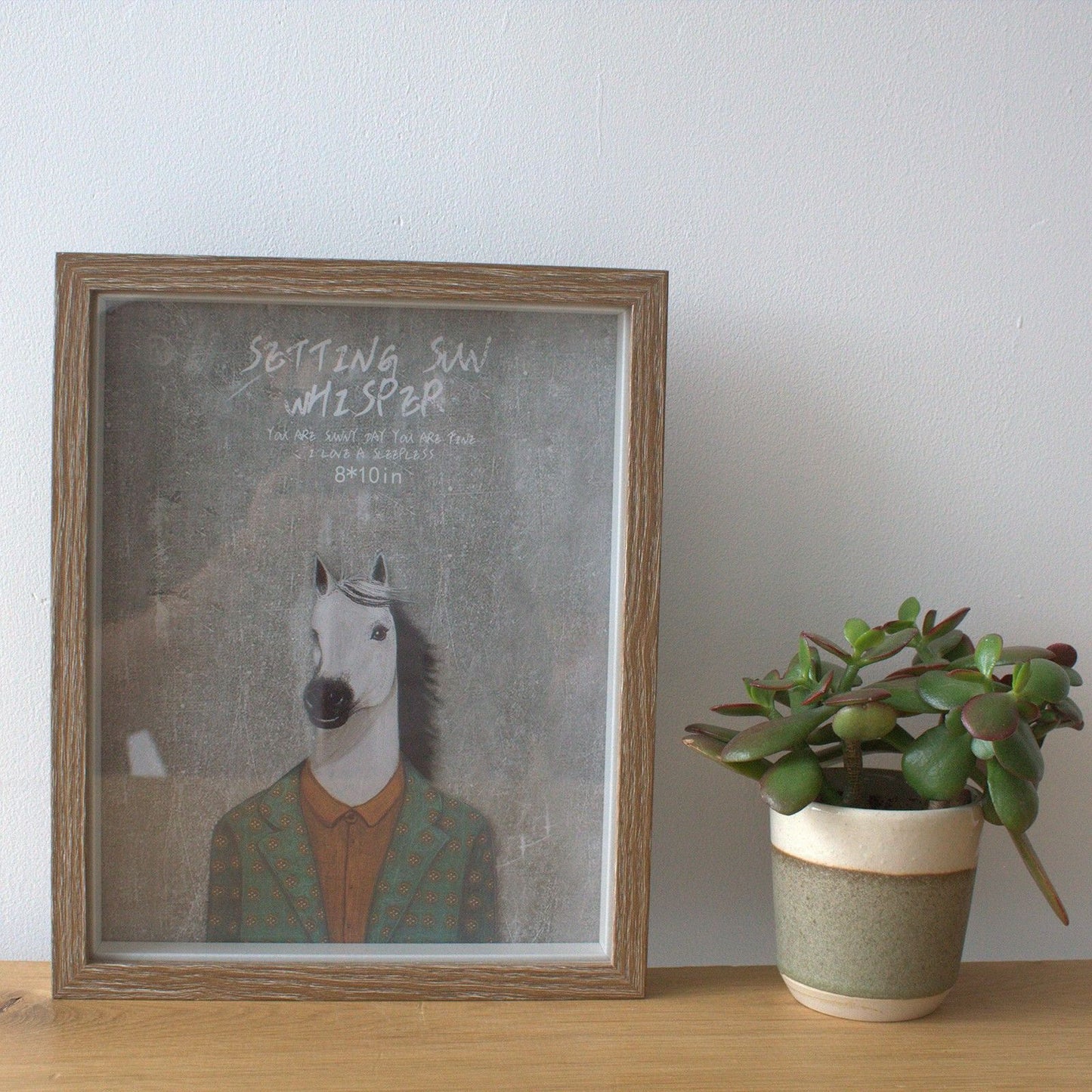 Deep Box Frame - Brown Brush - 8x10 inch (Special)