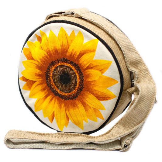 Eco Round Bags - Sunflower