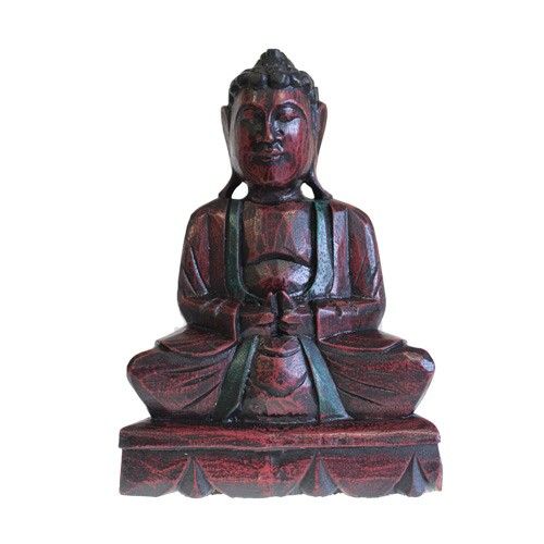 RUBY  Wooden -Buddha Statue -30CM