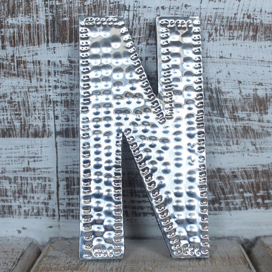 Sm Arty Aluminum Letters - N