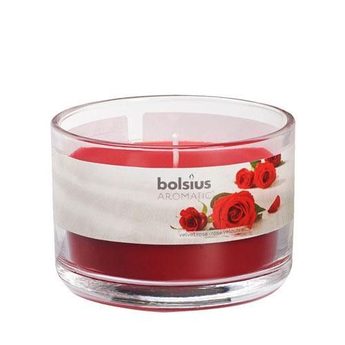 Aromatic Scented Candle Jars - Velvet Rose
