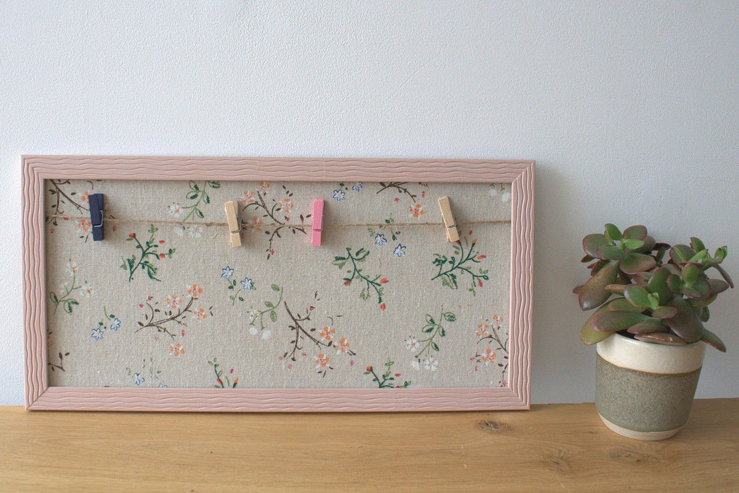 Mini DIY Peg Photo Frames - Assorted Floral