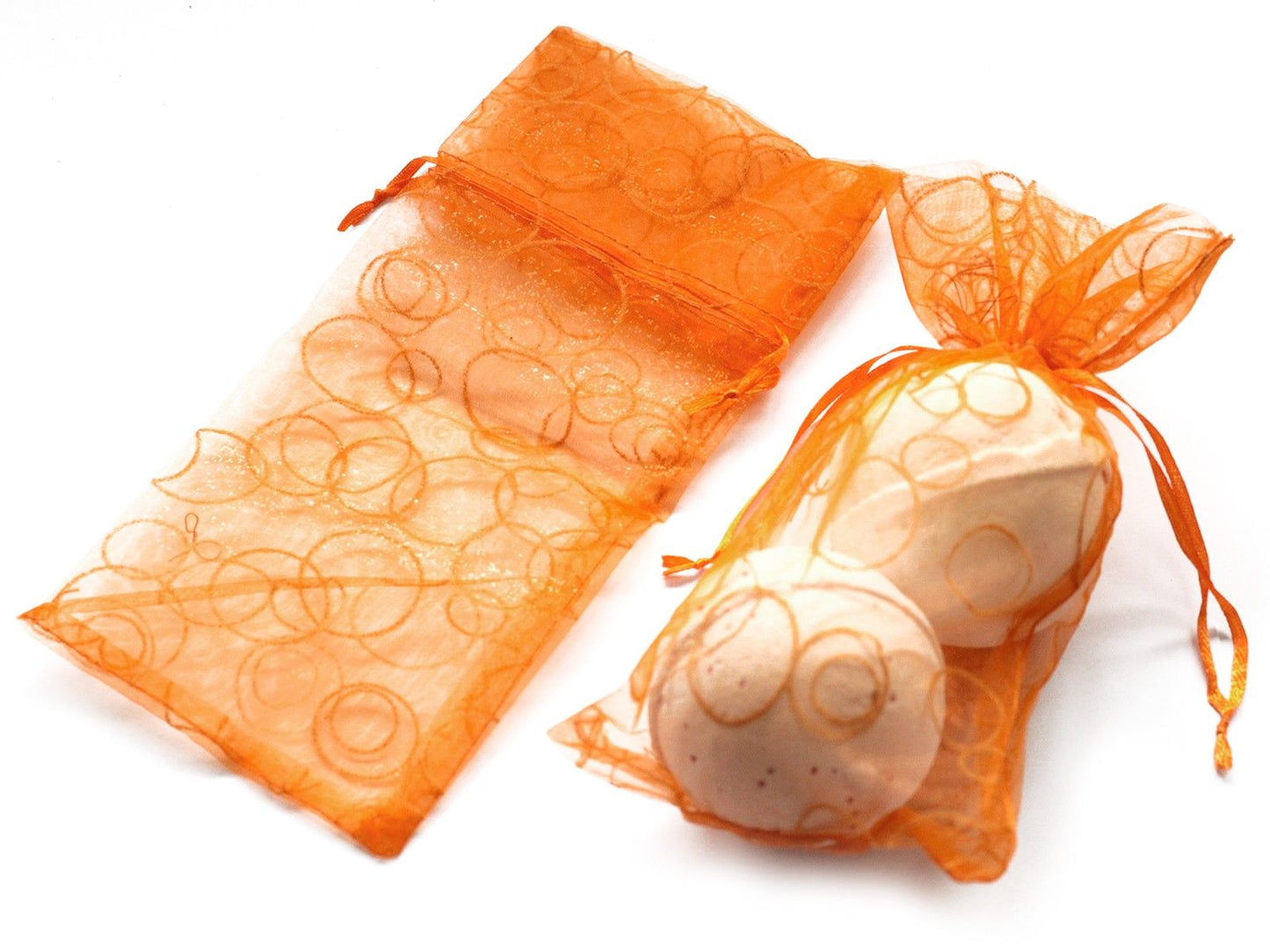 Bathbomb Bubble Bags (for 2) - Orange