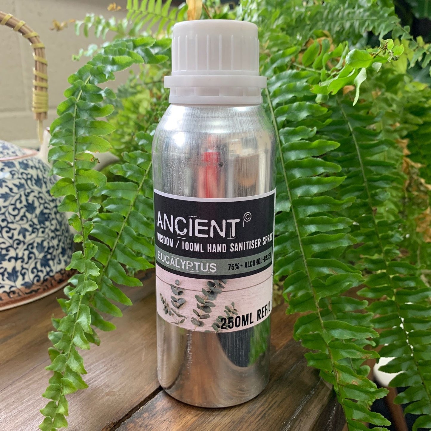 250ml Hand Sanitiser Spray Refill - Eucalyptus