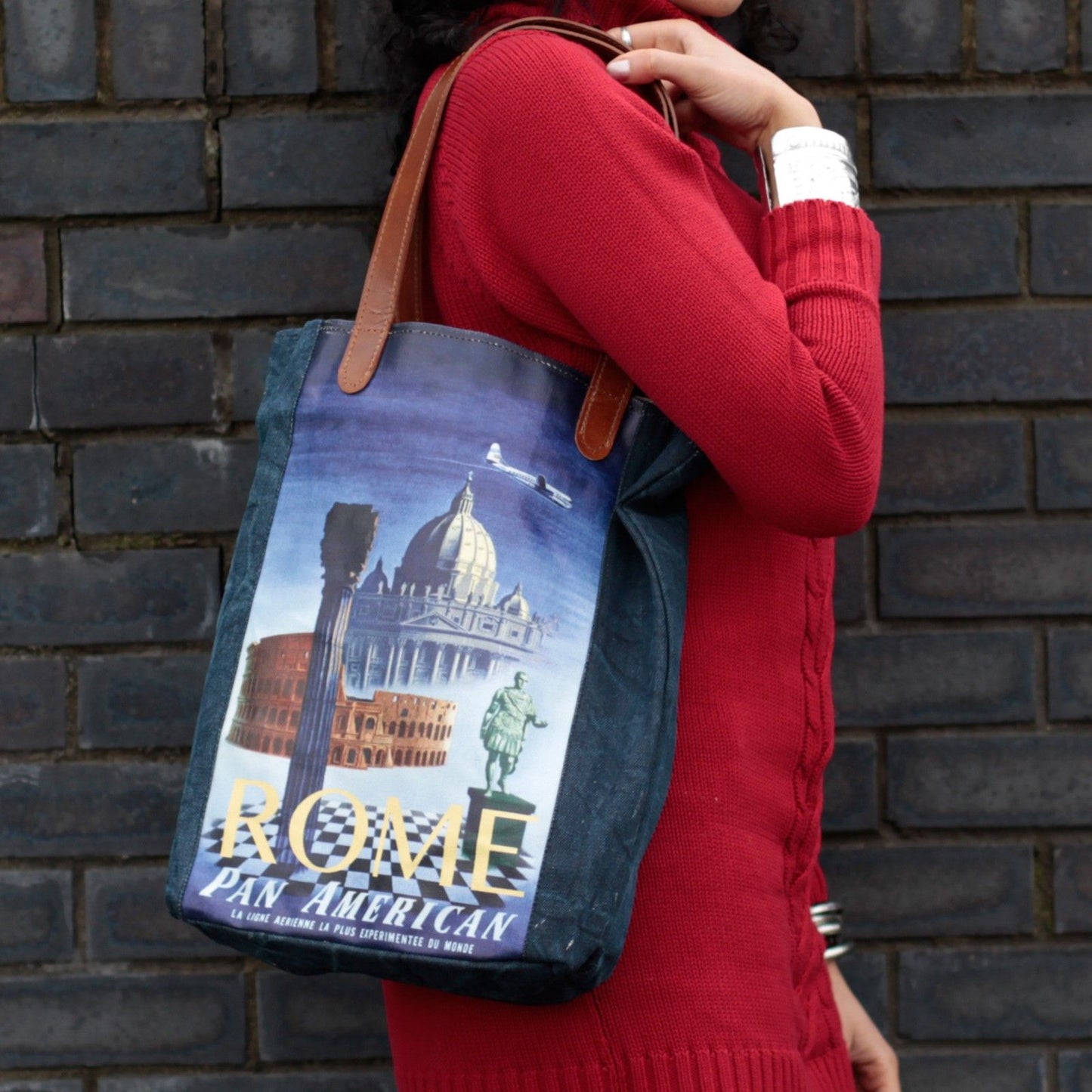 Vintage Travel Bag - Rome