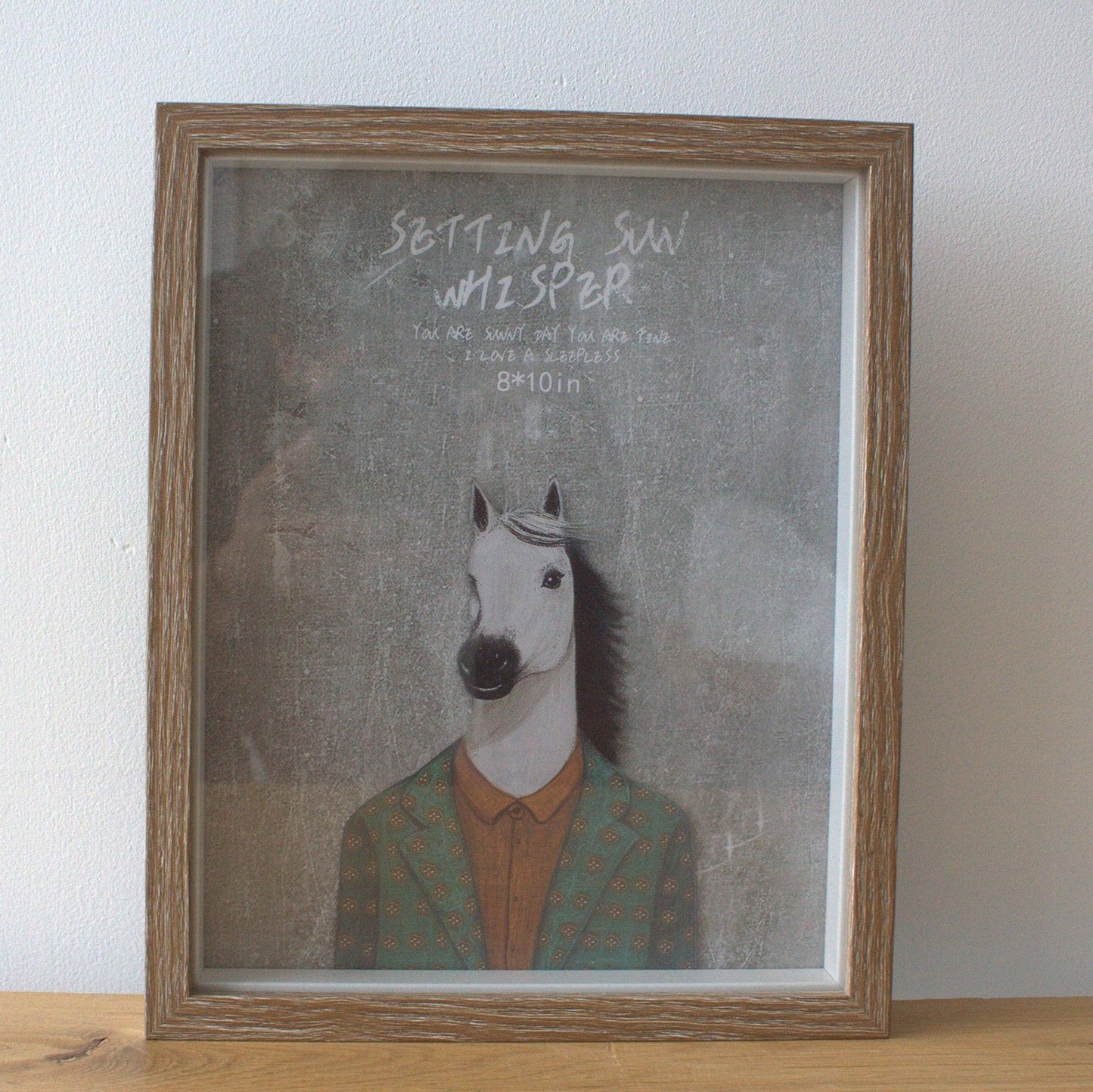 Deep Box Frame - Brown Brush - 8x10 inch (Special)