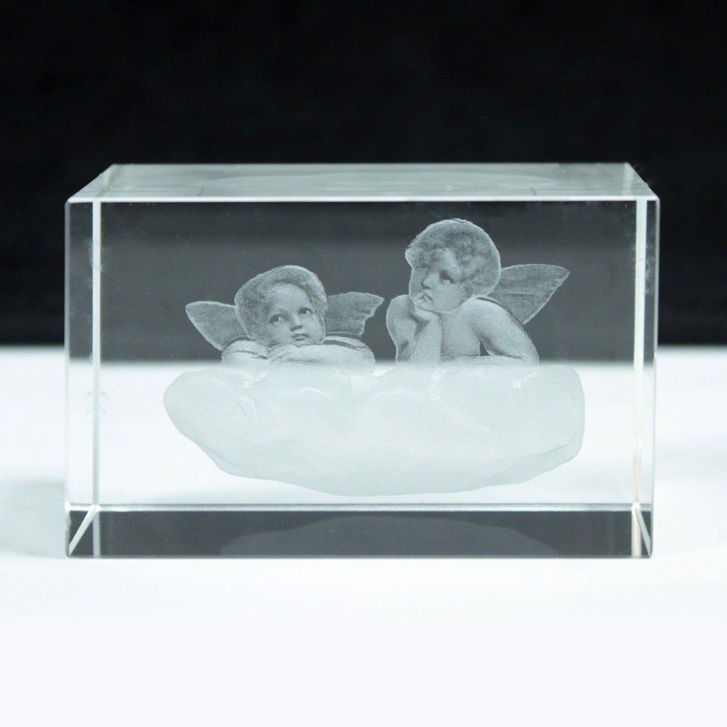 Laser Crystal Block - Angel