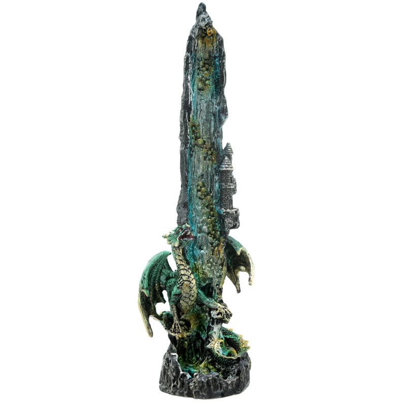Dragon Waterfall Upright Incense Ashcatcher