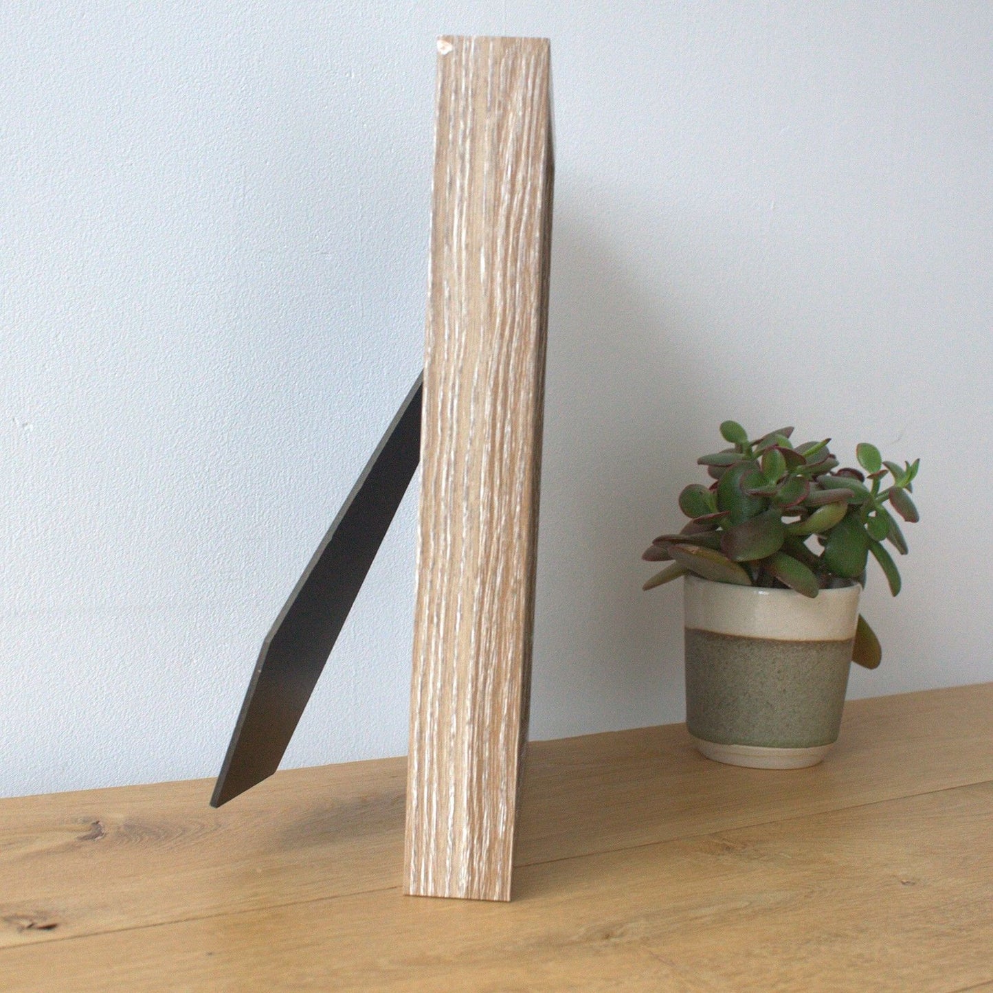 Deep Box Frame - Brown Brush - holds 20x25cm