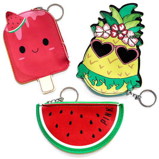 Fun Money Pouch (asst designs) - Fruity Fun
