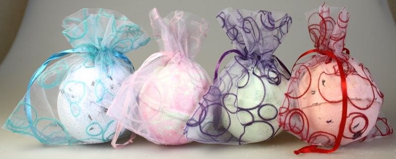 Bubble Organza Bag - Pale Blue