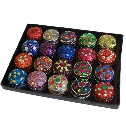 Mini Round Trinket Box - 35mm