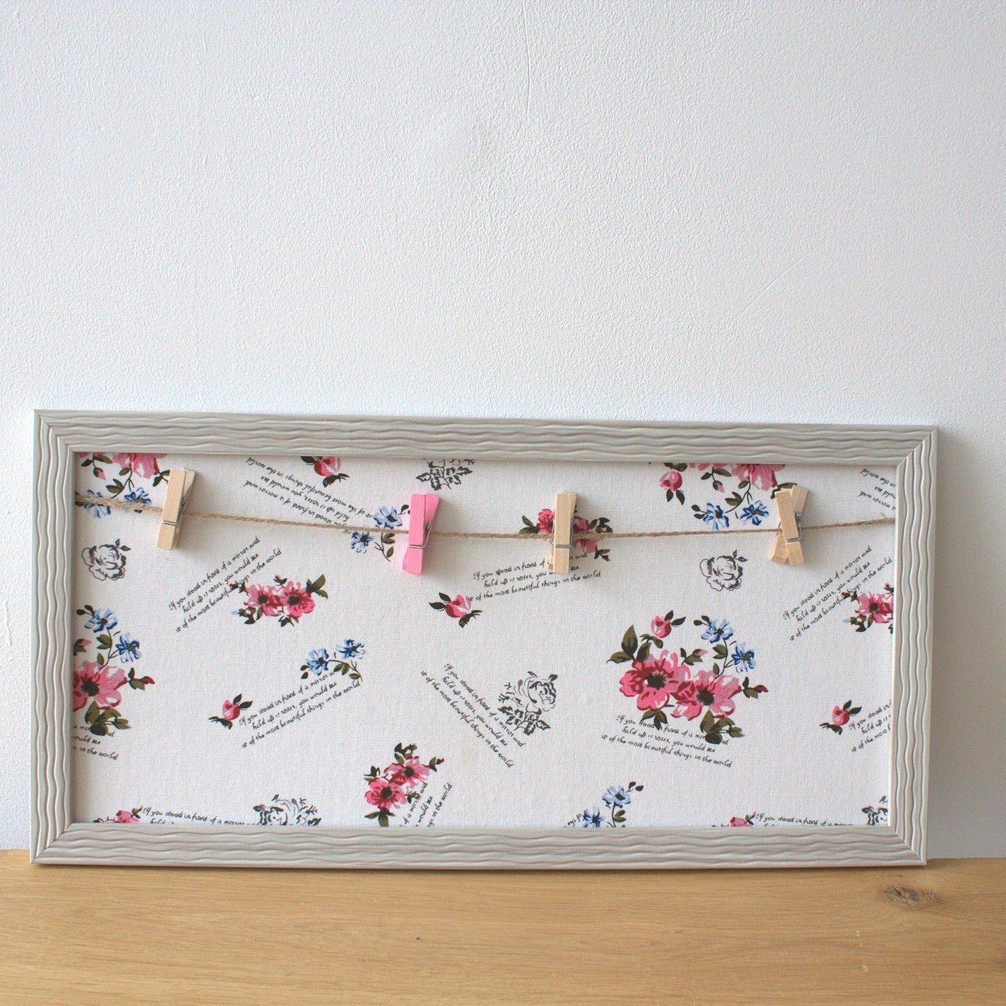 Mini DIY Peg Photo Frames - Assorted Floral