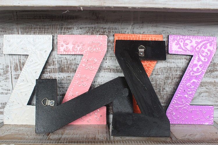Letter "Z" - Assorted Colours - 15cm