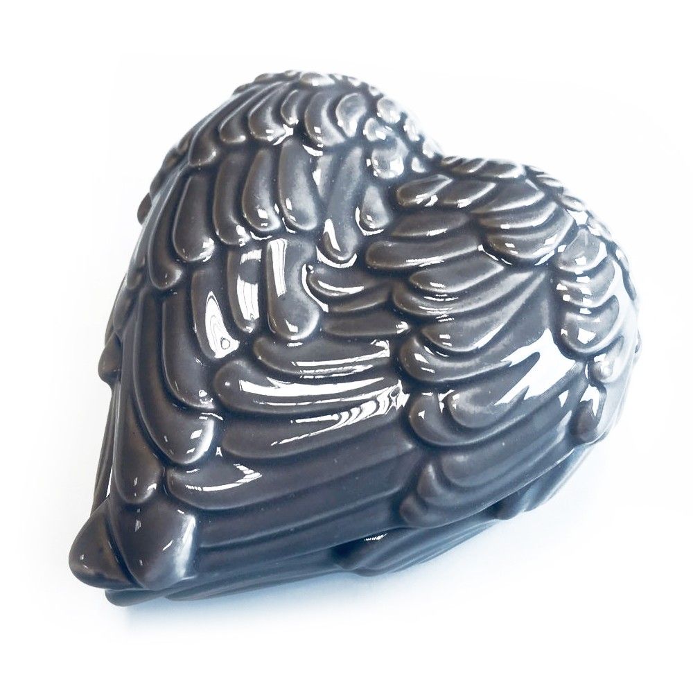 Angel Wings Trinket Box - Stone