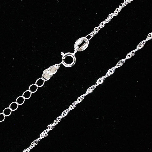 Twist 925 Silver Chains 45cm