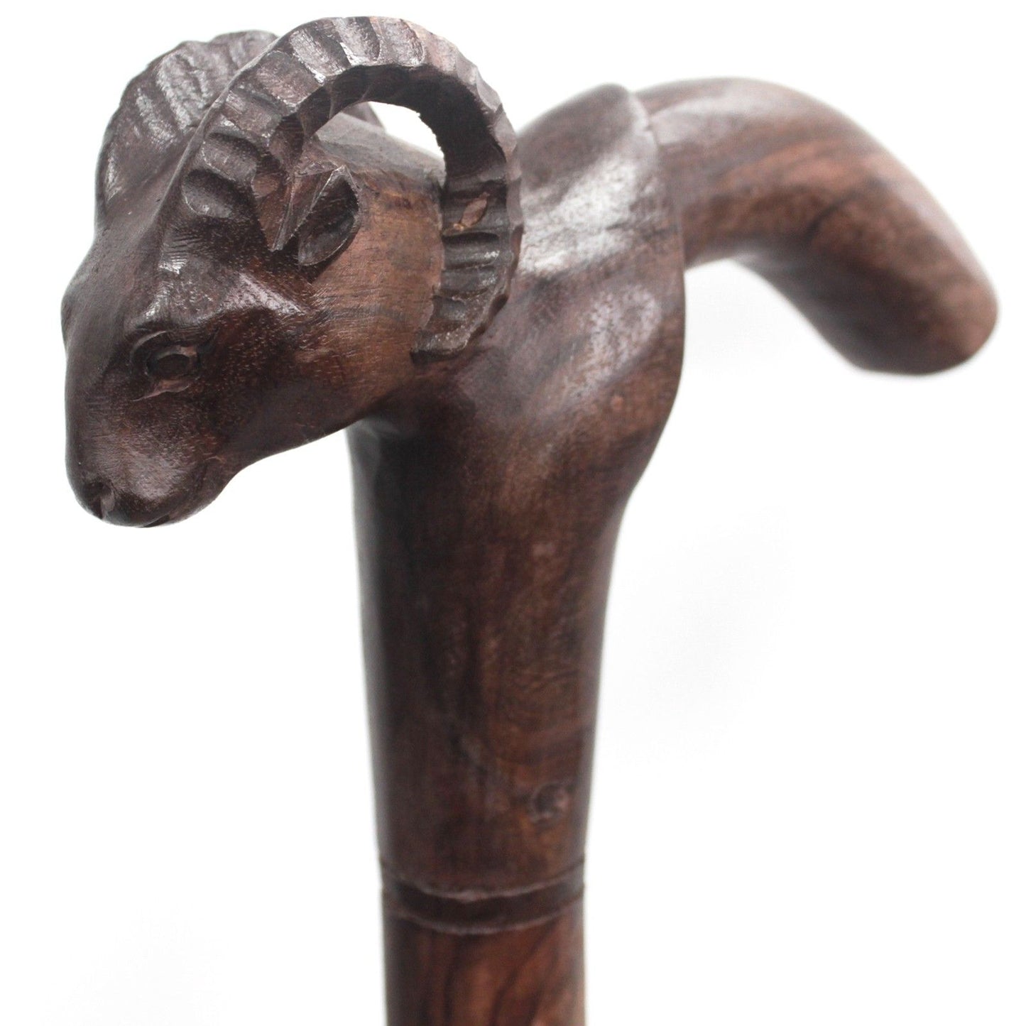 Walking Stick - Goat Handle