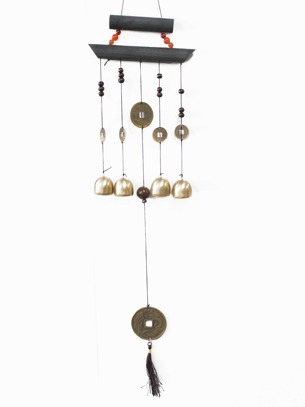 Feng Shui Chimes - Happy Home 4 Bells & Coin