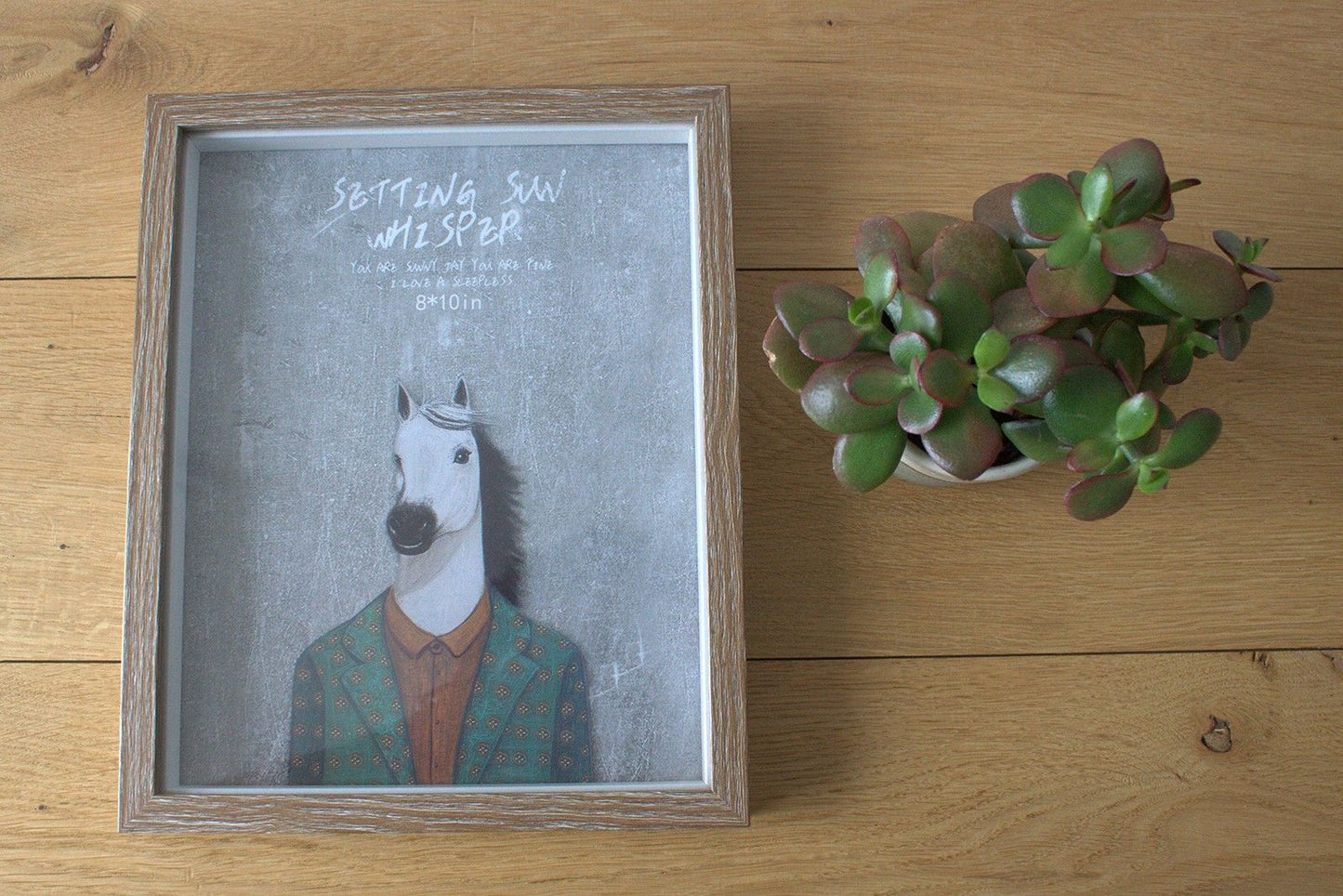 Deep Box Frame - Brown Brush - 8x10 inch (Special)
