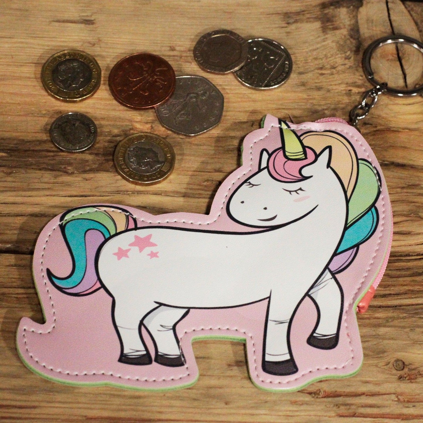 Fun Money Pouch (asst designs) - Unicorns