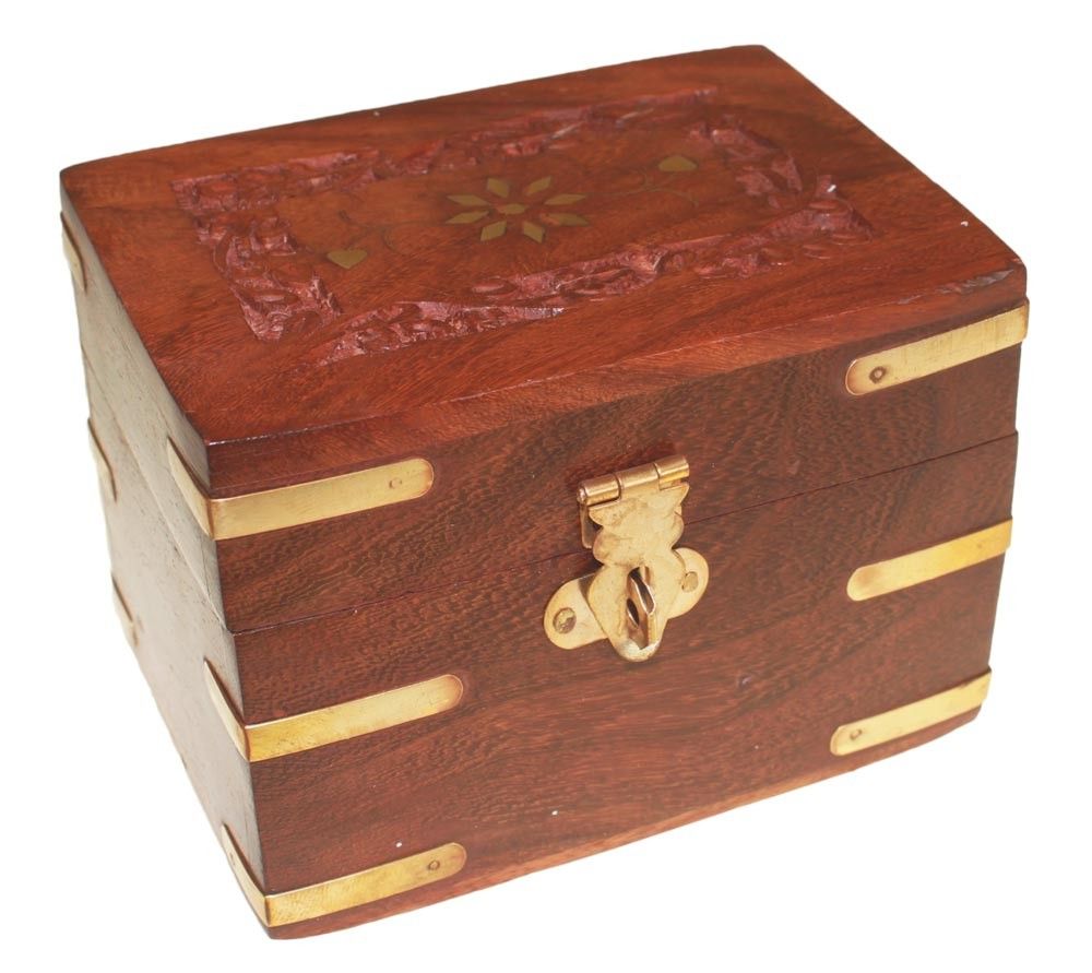 Box of 2 Aromatherapy Carved Box (holds 6)