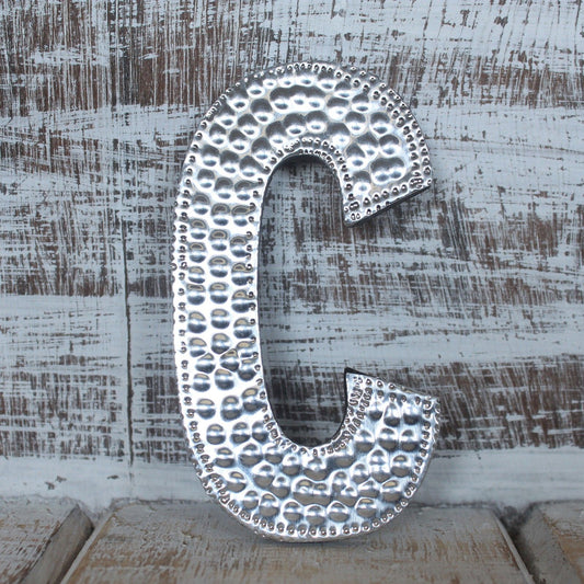 Sm Arty Aluminum Letters - C