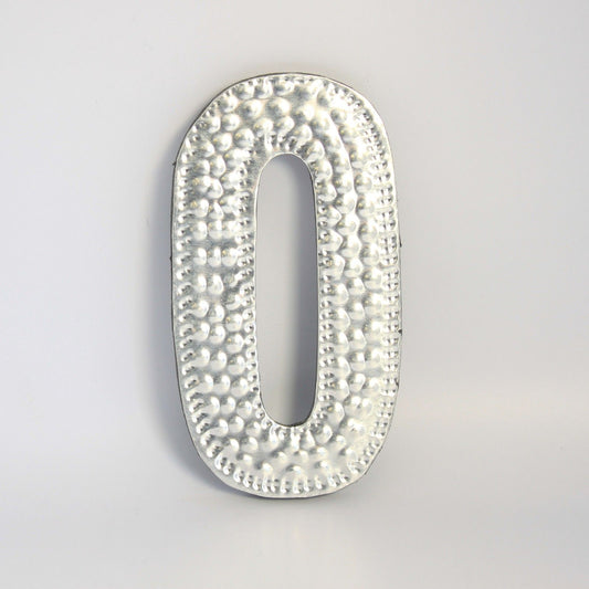 Sm Arty Aluminum Letters - O
