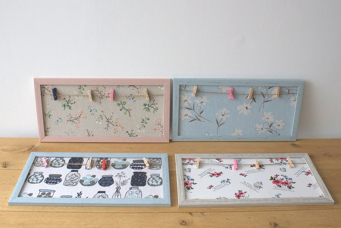 Mini DIY Peg Photo Frames - Assorted Floral