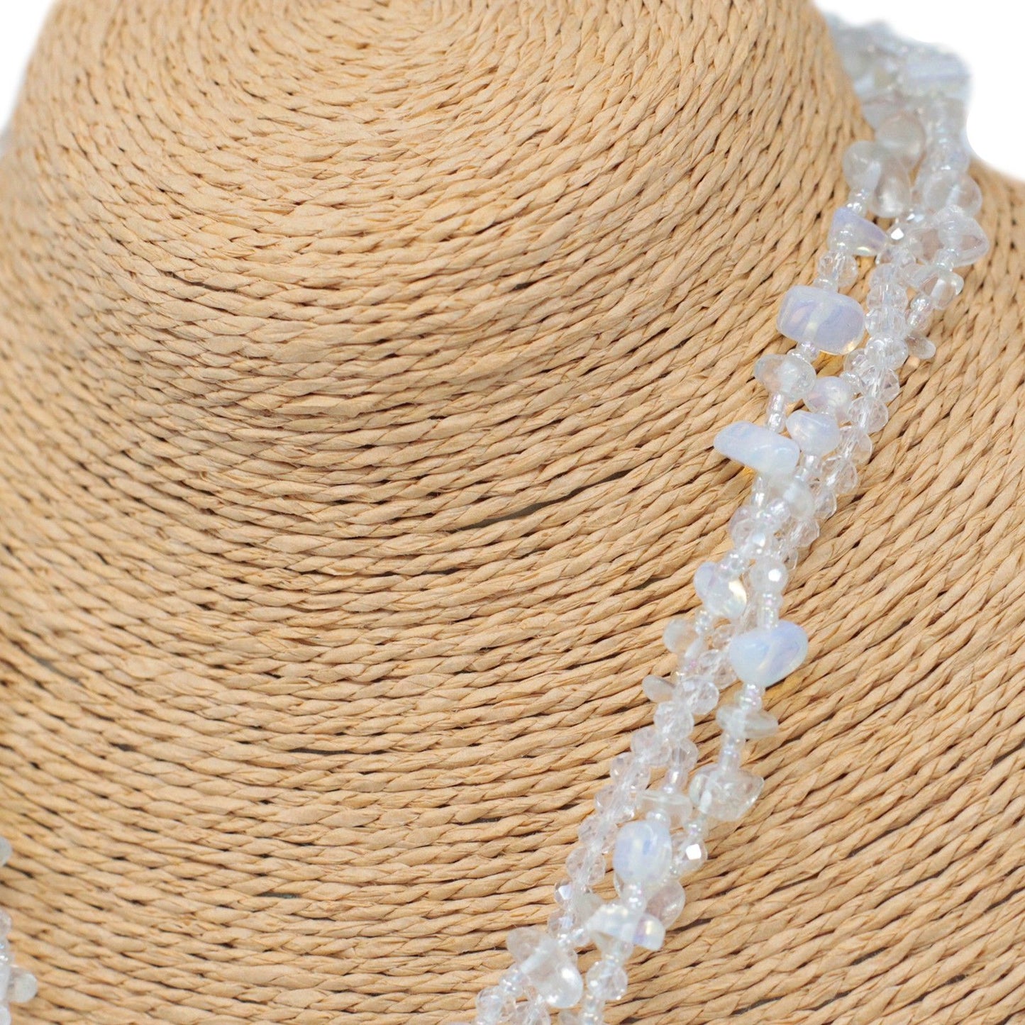 Chipstone & Bead Necklace - Opal