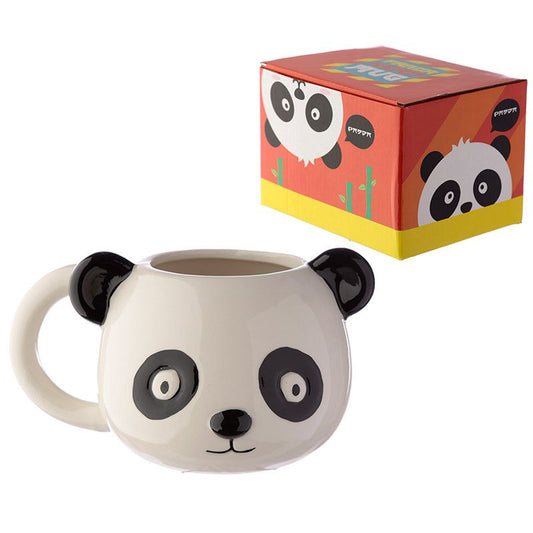 Ceramic Panda Head Shaped Mug