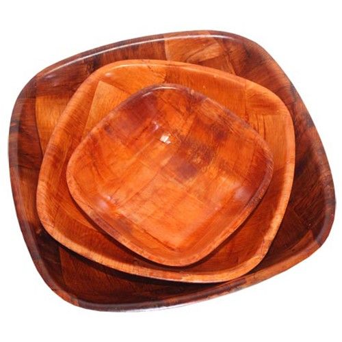 Lrg Cottonwood Square Baskets - 25cm
