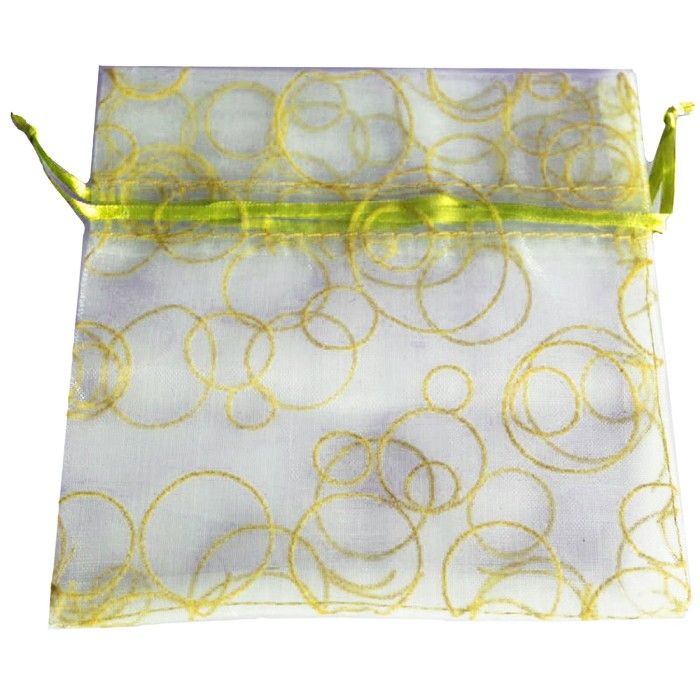 Bubble Organza Bag - Green