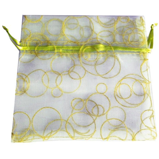 Bubble Organza Bag - Green