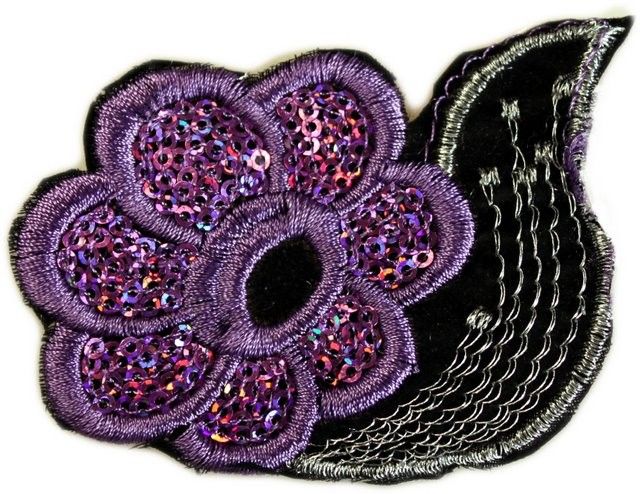 Lavender Floral - aprx 40 pieces