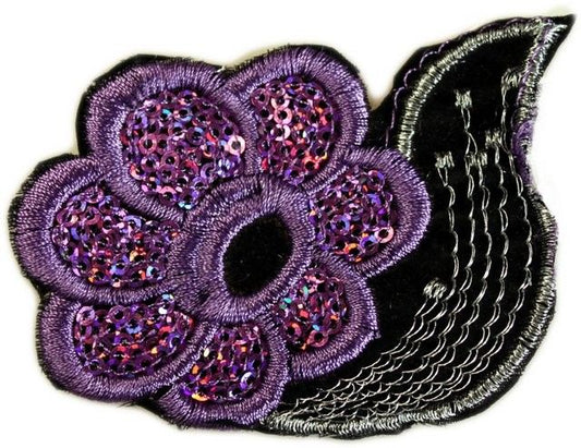 Lavender Floral - aprx 40 pieces
