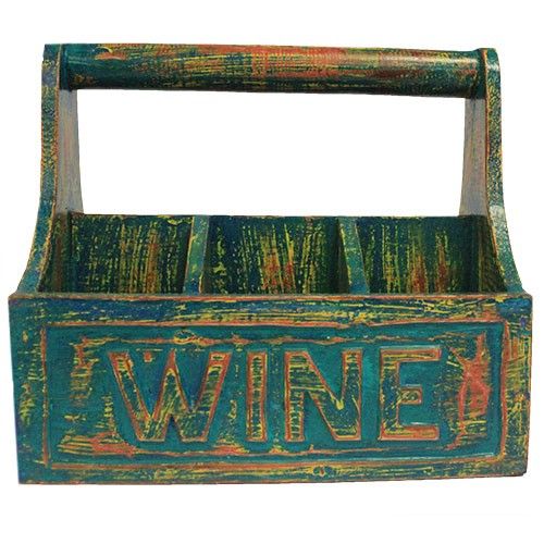 Mint Antique - Wine Bottle Holder 30x20x27 cm