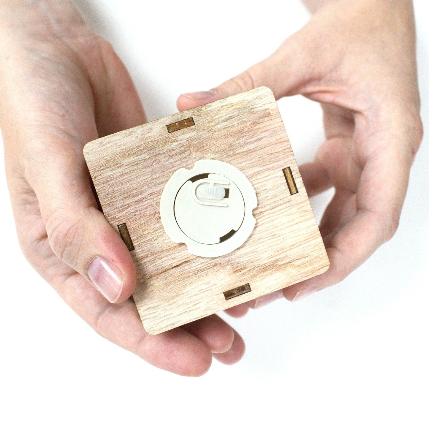 Medium Wooden LED Light Shadow House