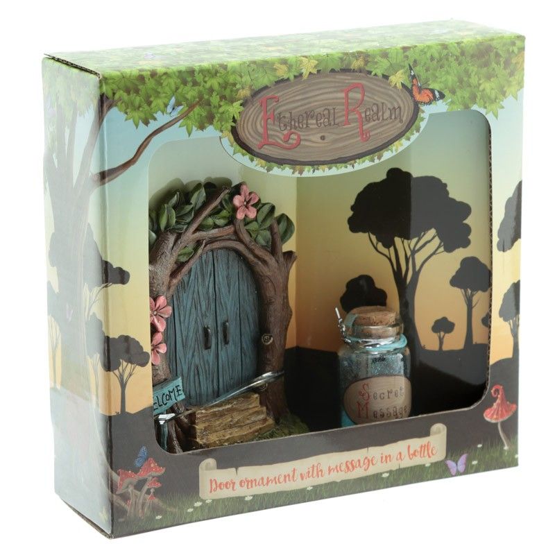 Fairyland Woodland Welcome Fairy Door and Wishes Jar