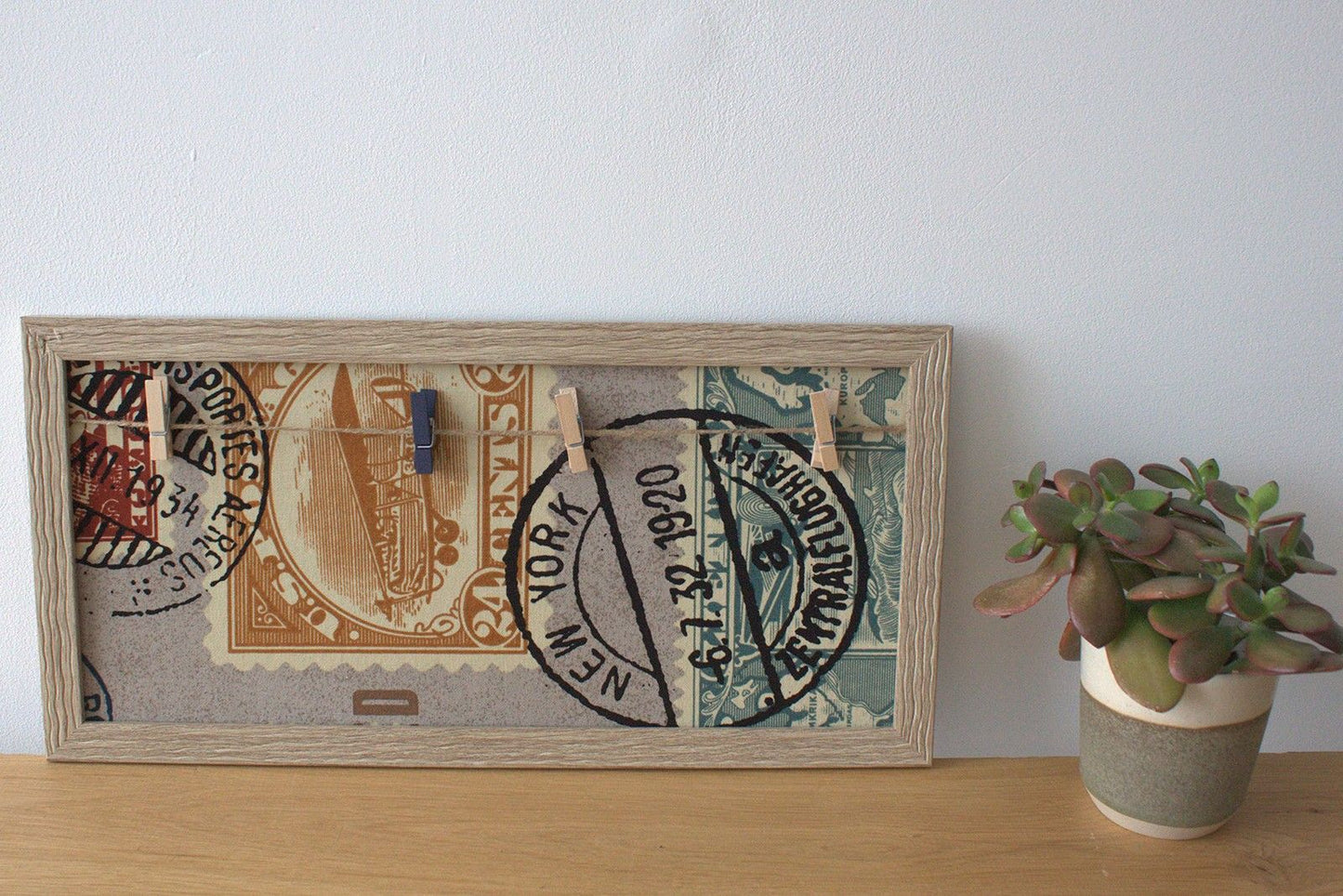 Mini DIY Peg Photo Frames - Assorted Places