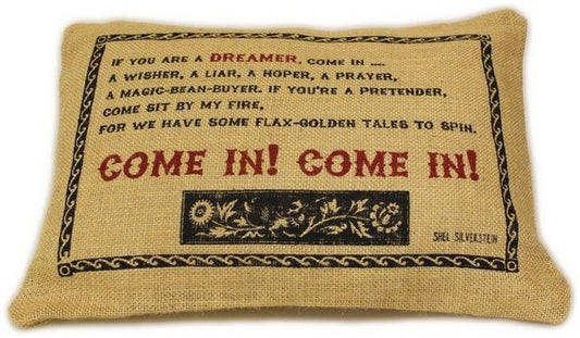 Washed Jute Cover 38x25cm - Come In!